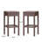 Apopka Polyethylene (PE) Wicker Outdoor Stool