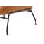 Chaise d'appoint rembourrée avec repose-pieds-1612424103