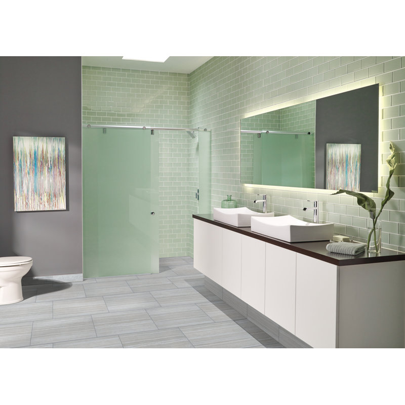 Linden 3 in. x 24 in. Matte Porcelain Bullnose Tile Trim, Sienna