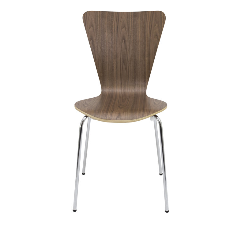 Rolph Stacking Chair, Walnut