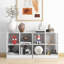 Bibliothèque 29 po H x 29 po avec 4 cubes et 2 tablettes anti-basculement-359115158
