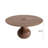 Round Solid Wood Pedestal Dining Table-114220730