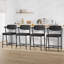 Faux Leather Accent Chair-1849045271