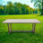 Shivers Rectangular Teak Outdoor Dining Table With Umbrella Hole , 84'' in. W 44.25'' in. D