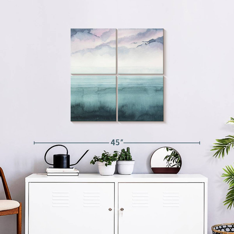 Dusk On The Bay II, 26" H x 26" W