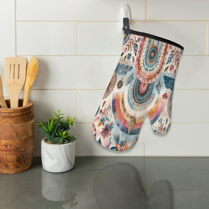 Sergé de coton Rainbow Bohemian