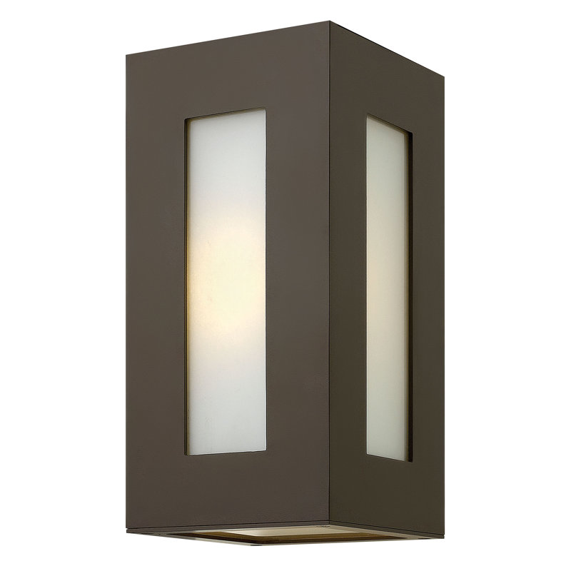 Dorian 2 - Bulb Integrated LED Outdoor Flush Mount, Bronze