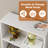 Aillee 70.9"H Standard Bookcase with Doors-1543865965