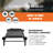 Disc-O-Bed Single Cot, Portable Sleep Solution for Tents & Cabins, Black, XL-128837426