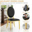 Chaise d'appoint en acier inoxydable Carterville-1033144132-1033144138
