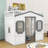 Gabriella-Frances Kids Loft Bed with Ladder-1187112118-1187112116