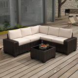 6 Pieces Patio Furniture Set