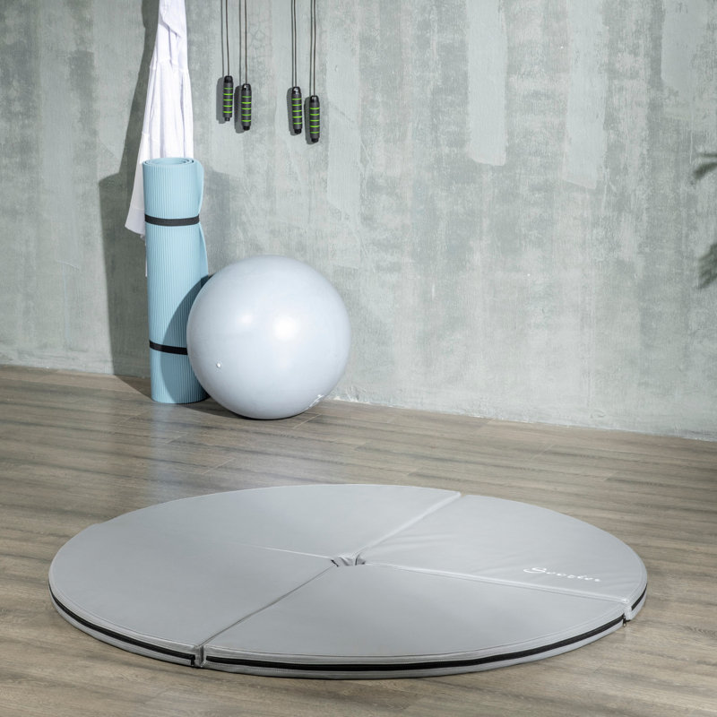 Tapis de danse sur pied Pole, Gris clair