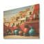«Red Cubist Pottery Formation - Poterie bohème sur bois»-969383175