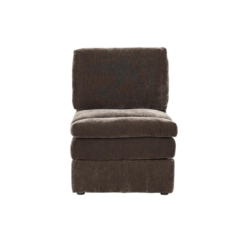 Canapé modulaire contemporain sans accoudoirs 1pc