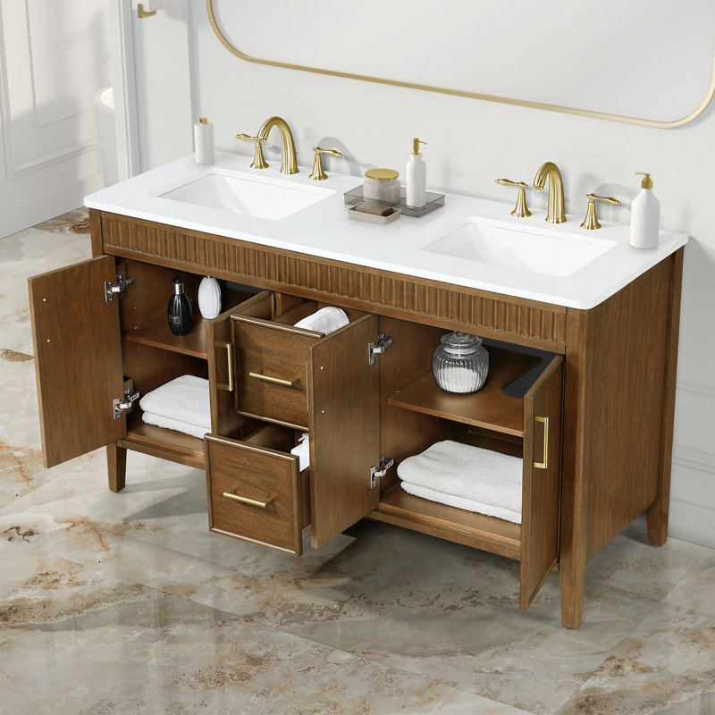 Meuble-lavabo autoportant 60 po OVE Juliette