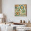 Abstrait rétro, motif bohémien IV, impression bohémienne sans cadre-401722874