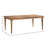 Veronica Extendable Unfinished Solid Wood Dining Table
