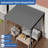 Patio Gazebo Lean to Wall Mounted Pergola with Sloping Galvanized Steel Roof-113196379-119304845