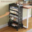 72 cm H x 42 cm W Steel Etagere Bookcase