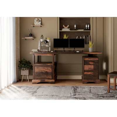 Chaliyah Rectangle Writing Desk by Millwood Pines
