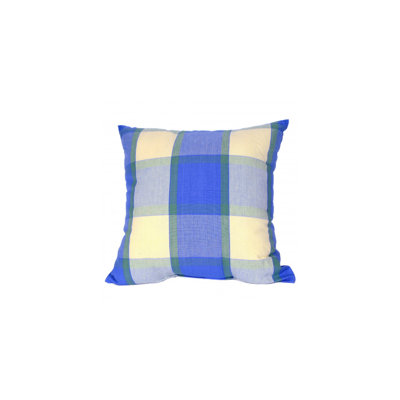 Provence Geometric Cotton Throw Pillow