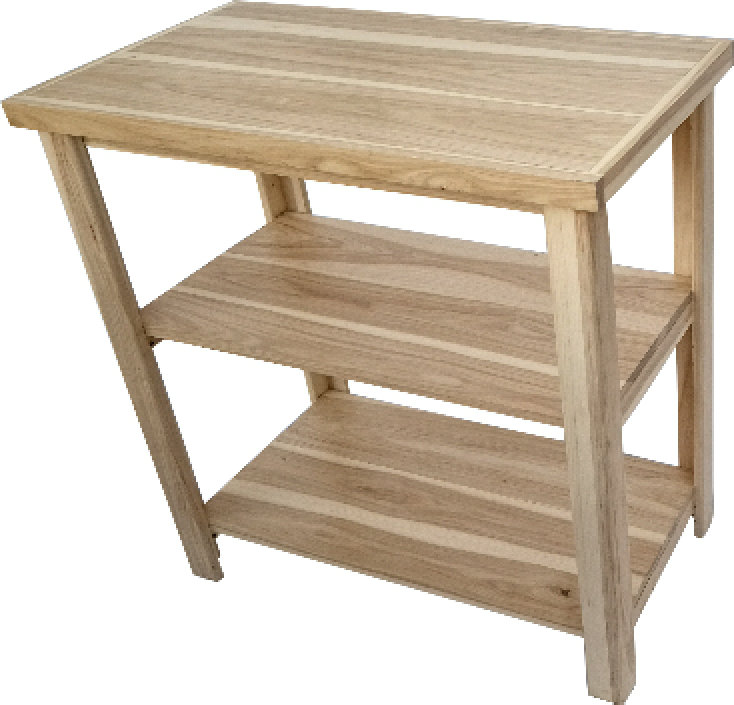 Nebeyu Solid Wood Prep Table, 36"H x 36"W x 20"D