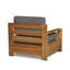 Chaise en teck Miguelina avec coussins Sunbrella-2076214810-2076214813