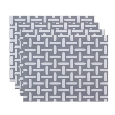 Kuse Polyester Geometric Rectangle Placemat
