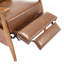 Fauteuil à cadre en bois, fauteuil d'appoint moderne pour le salon-2092572275