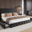 Zelna Upholstered Platform Storage Bed with 4 Drawers and Sleek Button Tufting-116397761-116397773