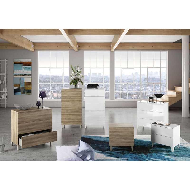 Thruxton 80cm W 3 - Drawer Chest of Drawers