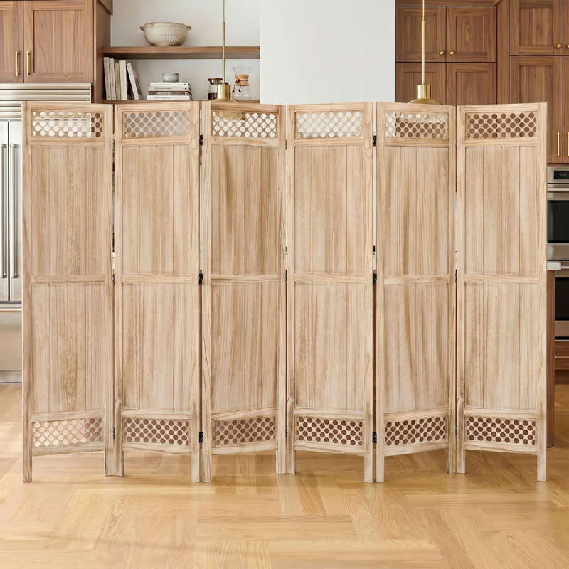Cloison 67 po, 6, Natural Wood
