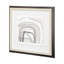 Custom Abstract Logic III by June Vess a Framed Art Print Matted under Glass-405133696