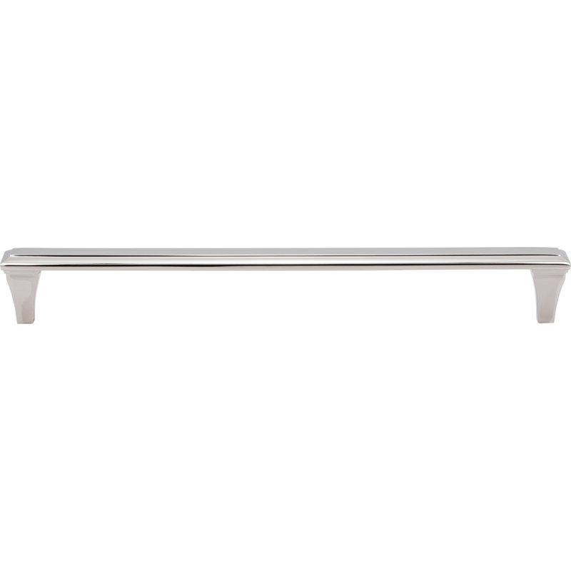 Alston 12" Center to Center Appliance Pull, Polished Nickel
