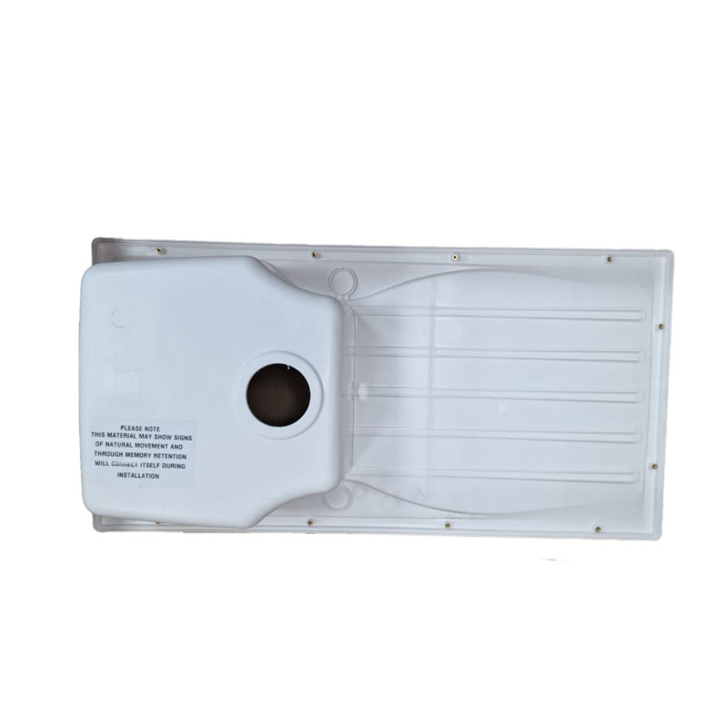 Belfry Kitchen Chamorro 16.9mm W Single Bowl Fibreglass Drop-In Kitchen Sink with 1 Faucet Hole, White