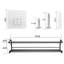 2 Piece Wood Bracket Shelf