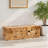 Billiot 55" Rectangular Natural Finished Teak Root Solid Bench