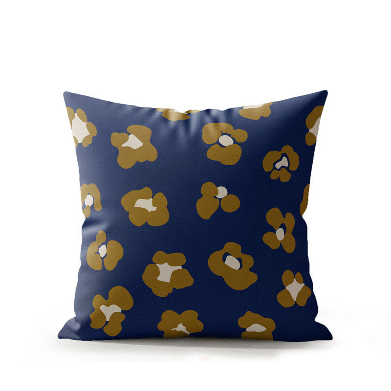 Coussin Atia, Midnight Royal, 16 po x 16 po