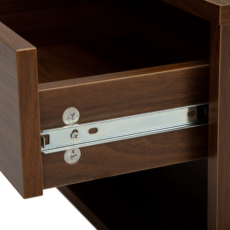 Tall 1-drawer Wall-mounted Nightstand (set Of 2)