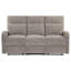 Camecia Chenille Upholstered Manual Reclining Sofa Sand-1758352141