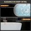 Baignoire autoportante en acrylique de 55 po, baignoire autoportante avec drain chromé Toe-Tap et trop-plein rainuré classique, certifié Cupc, blanc brillant
