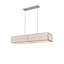 Luminaire suspendu linéaire unique à 6 lumières Gaibriel