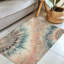 Tapis tressé à paillettes scintillantes-106464242