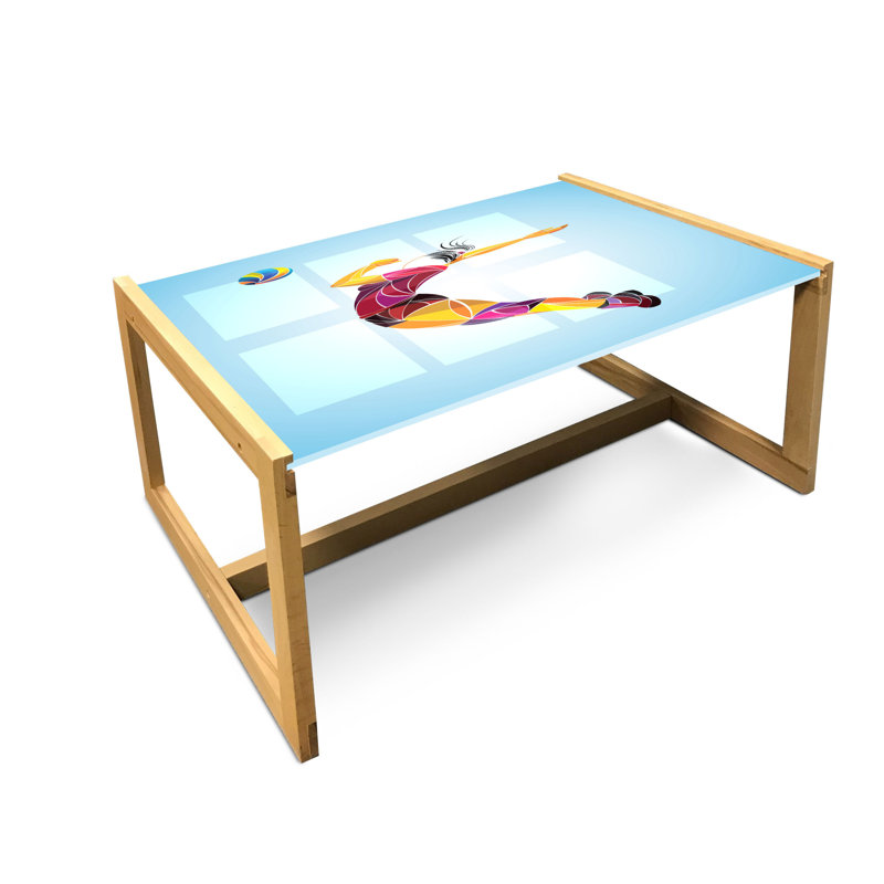 Ingerose Sled Coffee Table, 90cm H x 62cm W x 40cm D