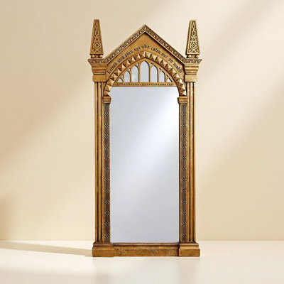 Vintage Ornate Cathedral - Style Mirror
