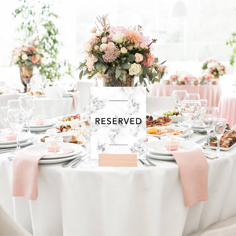 Wedding Backdrop and Signs