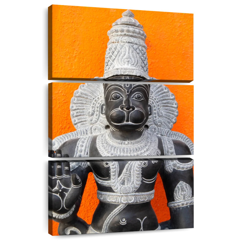 Adella, dieu indou Hanuman, H 50 po x l 32 po