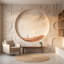 Décoration murale amovible de fenêtre de dunes de sable Minimalist Desert-1874909309-1874909308