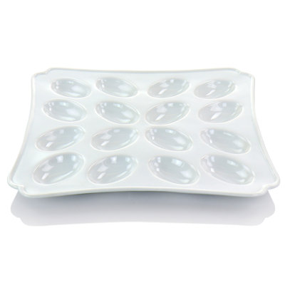 Serving Eggs Platter